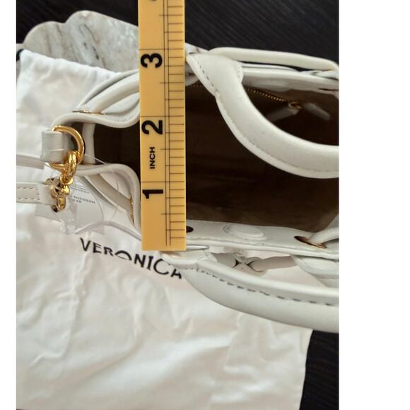 Veronica Beard NEW Mini Goody Leather Bucket Bag - Picture 8 of 9